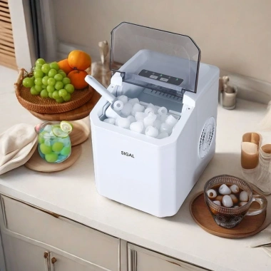 Máy làm đá mini tự động công suất lớn, phù hợp gia đình, ký túc, cắm trại, làm lạnh nhanh 9 Máy làm đá mini tự động công suất lớn, phù hợp gia đình, ký túc, cắm trại, làm lạnh nhanh 9