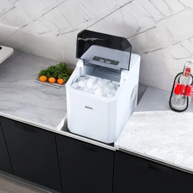 Máy làm đá mini tự động Siegel – Đá tròn cho gia đình, ký túc xá – Giá ưu đãi 2.223.200₫ 9 Máy làm đá mini tự động Siegel – Đá tròn cho gia đình, ký túc xá – Giá ưu đãi 2.223.200₫ 9
