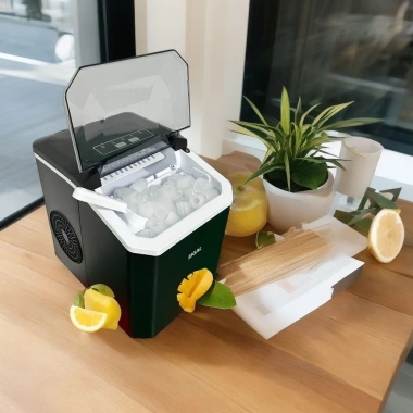 Máy làm đá mini tự động Siegel – Đá tròn cho gia đình, ký túc xá – Giá ưu đãi 2.223.200₫ 10 Máy làm đá mini tự động Siegel – Đá tròn cho gia đình, ký túc xá – Giá ưu đãi 2.223.200₫ 10