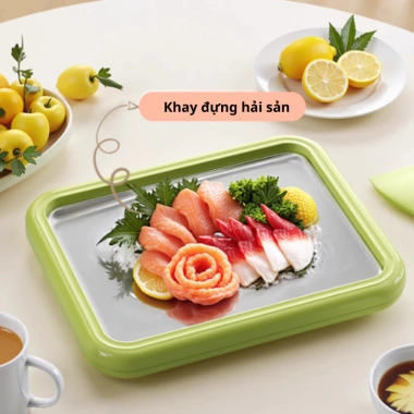 Máy làm kem cuộn mini cho bé tại nhà, inox 304 không dùng điện, an toàn, làm kem trong 2 phút - Giá 72.000 VND 4