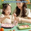 Máy làm kem cuộn mini cho bé tại nhà, inox 304 không dùng điện, an toàn, làm kem trong 2 phút - Giá 72.000 VND 5