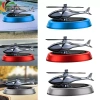 Máy làm mát ô tô kiểu máy bay trực thăng, năng lượng mặt trời, trang trí bàn làm việc, chắc chắn 9