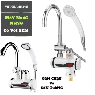 Máy Làm Nóng Nước Trực Tiếp kèm Đầu CB Chống Giật với An Toàn, Giá 235.900đ 5 Máy Làm Nóng Nước Trực Tiếp kèm Đầu CB Chống Giật với An Toàn, Giá 235.900đ 5