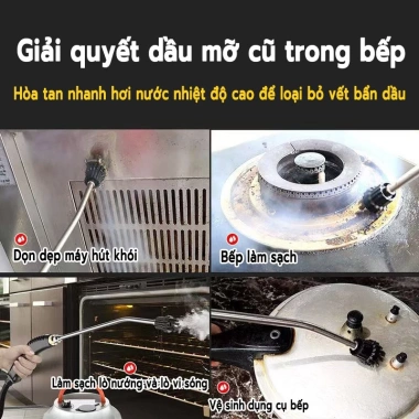Máy làm sạch hơi nước 3.800W 220V - Dùng cho điều hòa, bếp, xe hơi, giảm còn 800k, bảo hành 24 tháng 8 Máy làm sạch hơi nước 3.800W 220V - Dùng cho điều hòa, bếp, xe hơi, giảm còn 800k, bảo hành 24 tháng 8