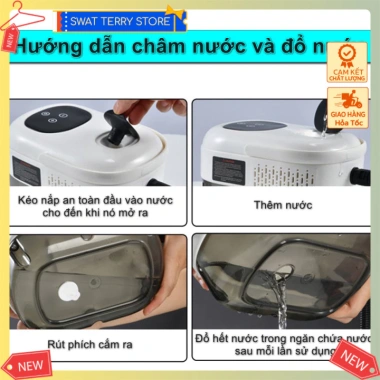 Máy làm sạch hơi nước áp suất cao 2.500W ST-2h - Giá ưu đãi 2,7 triệu 5