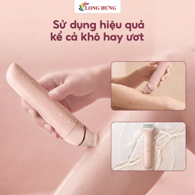 Máy làm sạch lông Philips Lady Shaver Series 6.000 BRL128/10 - Giá 1.190.000đ, công nghệ siêu mượt, an toàn cho da nữ