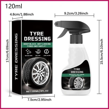 Máy làm sạch vành lốp 120ml Di động - Bánh xe ô tô mạnh mẽ, giá 70.379₫ 10