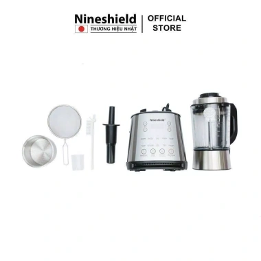 Máy làm sữa hạt Nineshield cảm ứng 14 chức năng, xay sinh tố, bảo hành 12 tháng 3