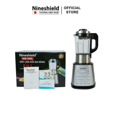 Máy làm sữa hạt Nineshield cảm ứng 14 chức năng, xay sinh tố, bảo hành 12 tháng 5