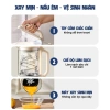 Máy Làm Sữa Hạt OSTMARS 1.1L Đa Năng 8 Chế Độ Lưỡi Dao 10 Cánh Siêu Mịn Giá 410.000 7