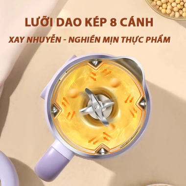 Máy Làm Sữa Hạt Sharp KS-162 Nắp Inox 1L, Bảo Hành 12 Tháng, Giá 729.000