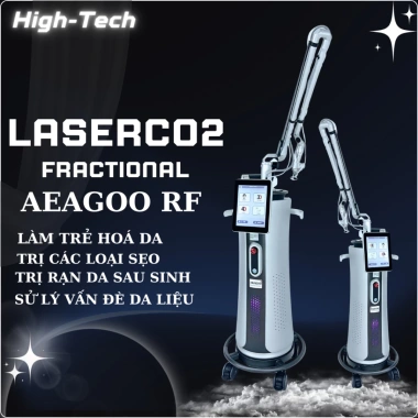 Máy Laser CO2 Fractional AEAGOO - Mịn, giảm nếp nhăn, chỉ 89 triệu