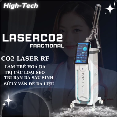 Máy Laser CO2 Fractional Công Nghệ Mới 2.025 - Đánh tan nám, trẻ da, Giá ưu đãi 98,5 triệu