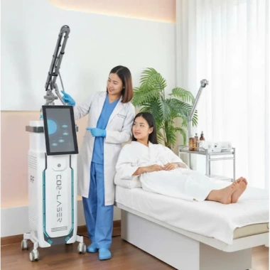 Máy Laser CO2 Fractional Công Nghệ Mới 2.025 - Đánh tan nám, trẻ da, Giá ưu đãi 98,5 triệu 4 Máy Laser CO2 Fractional Công Nghệ Mới 2.025 - Đánh tan nám, trẻ da, Giá ưu đãi 98,5 triệu 4