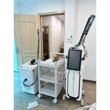 Máy Laser CO2 Fractional Công Nghệ Mới 2.025 - Đánh tan nám, trẻ da, Giá ưu đãi 98,5 triệu