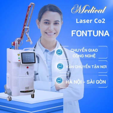Máy Laser CO2 Fractional Fotuna Bắc Kinh hiệu suất cao giảm nám da trẻ bảo hành 24 tháng giá 45,5 triệu