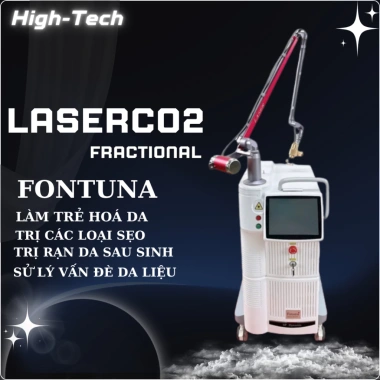 Máy Laser CO2 Fractional - Trẻ hóa da, giảm nếp nhăn, giá ưu đãi 44,5 triệu