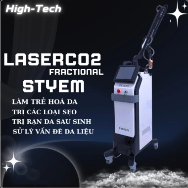 Máy Laser CO2 Fractional - Xoá sẹo, tái tạo da trẻ hoá, dùng spa, giá 63,5 triệu