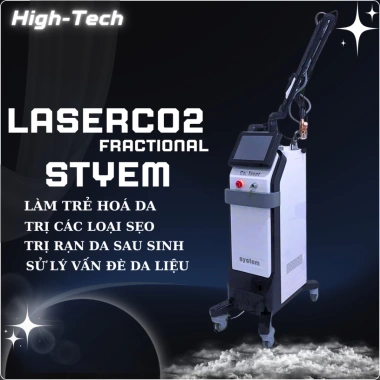 Máy Laser CO2 Fractional - Xoá sẹo, tái tạo da trẻ hoá, dùng spa, giá 63,5 triệu