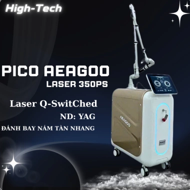 Máy Laser Pico AEAGOO 300PS - Điều Trị Sắc Tố Chọn Lọc, Giá Ưu Đãi 85,5 Triệu