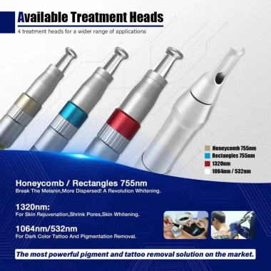 Máy laser PicoAmi nhập khẩu - Xoá xăm, trục khuỷu, nám, giá ưu đãi 98 triệu
