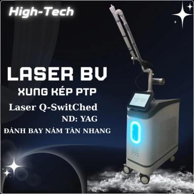 Máy Laser Trục Khuỷu BV Laser - Xóa Xăn, Nám, Tàn Nhang, Giá 98 Triệu