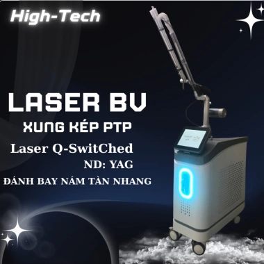 Máy Laser Trục Khuỷu BV Laser - Xóa Xăn, Nám, Tàn Nhang, Giá 98 Triệu