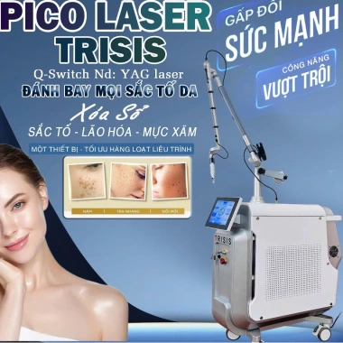 Máy laser xoá xăm Picotech với công nghệ bắn nám nhanh, hiệu quả, giảm giá 65.9 triệu