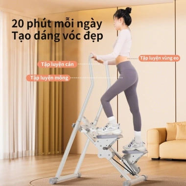 Máy leo bậc nhà gấp gọn, leo núi, chạy bộ LED thông minh – chỉ 1,09 triệu 8