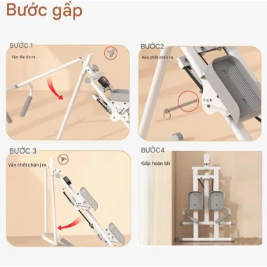 Máy leo bậc thang gấp gọn - Tập thể dục tại nhà, đốt cháy calo, giảm cân, giá 925.000đ