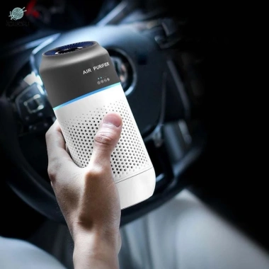 Máy lọc cầm tay Mini không tiếng ồn, loại bỏ mùi cho ô tô, phòng ngủ, xe vệ sinh