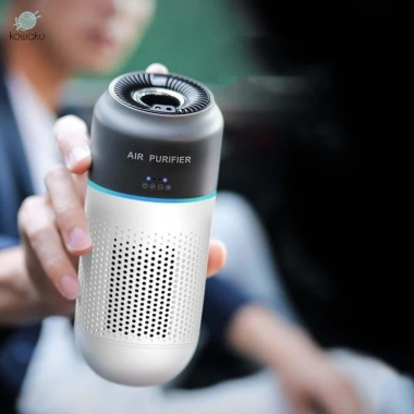 Máy lọc cầm tay Mini không tiếng ồn, loại bỏ mùi cho ô tô, phòng ngủ, xe vệ sinh