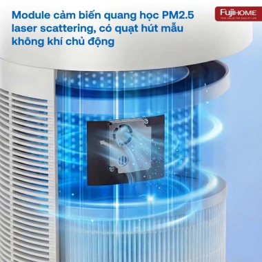 Máy lọc không khí FUJIHOME AP5GRAND HEPA H13 - Loại bỏ PM2.5, khử mùi, WIFI APP 4