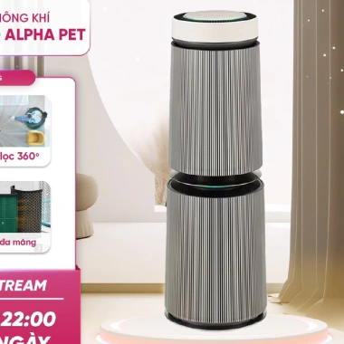 Máy lọc không khí LG PuriCare 360 AS10GDBY0.ABAE UVNano ion âm, diệt khuẩn, chống dị ứng - 23,49 triệu 10
