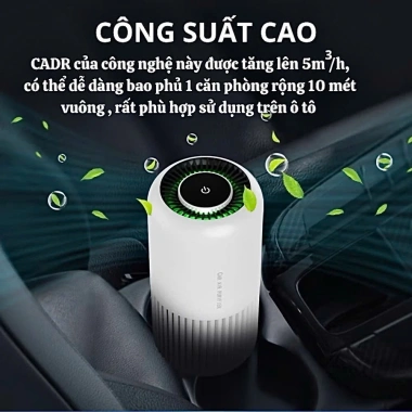 Máy lọc không khí ôtô cao cấp BH 12Th – Ion âm khử mùi, diệt khuẩn, giá 489.000₫ 5