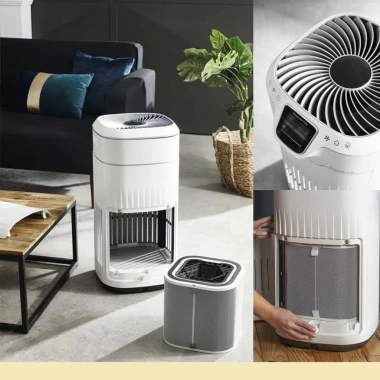 Máy lọc không khí Rowenta Pure Home PU8.080 - 4 bộ lọc, 200m2, nhập Đức, BH 12 tháng, 14.445.000 VND 7 Máy lọc không khí Rowenta Pure Home PU8.080 - 4 bộ lọc, 200m2, nhập Đức, BH 12 tháng, 14.445.000 VND 7