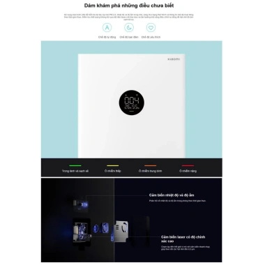 Máy lọc không khí Xiaomi Smart Air 4 Lite EU - Giá 2.29 triệu, bảo hành 12 tháng 3 Máy lọc không khí Xiaomi Smart Air 4 Lite EU - Giá 2.29 triệu, bảo hành 12 tháng 3
