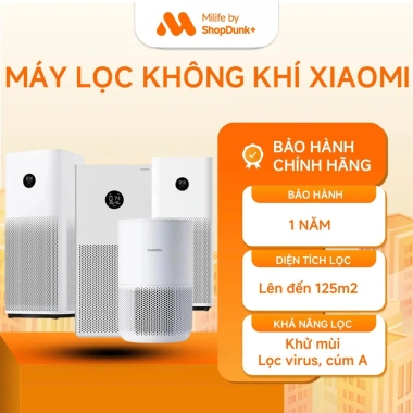 Máy Lọc Không Khí Xiaomi Smart Air Purifier 4 - Lite, Pro chính hãng, BH 12 tháng, giảm 20%
