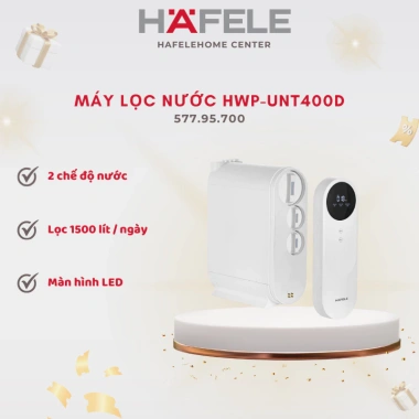 Máy lọc nước Hafele HWP-UNT400D 577.95.700 - Bảo hành 3 năm, giảm giá 17%
