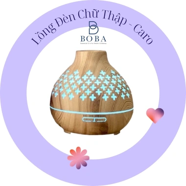Máy lồng đèn khuếch tán tinh dầu BOBA Naturals - Xông phòng thơm mát, thư giãn, giảm stress, chỉ 250.000 VND (giá gốc 317.500 VND) 10