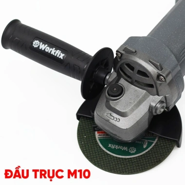 Máy mài điện WORKFIX WF-AG1.300BL 1.300W 11.000V/p không chổi than, chống sốc đá, KĐ mềm - 914.000₫