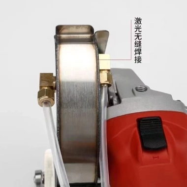 Máy mài góc, máy cắt phun hai mặt, vòi phun sương có bộ nước, khe cắm điện, phụ kiện không bụi LOSE 5