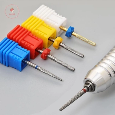 Máy mài móng tay vonfram AACAR - Mũi khoan, loại bỏ da chết, mài sơn nhanh