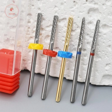 Máy mài móng tay vonfram AACAR - Mũi khoan, loại bỏ da chết, mài sơn nhanh
