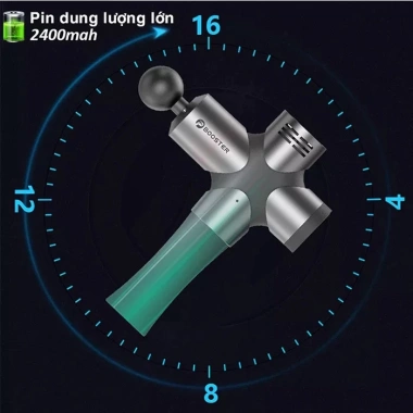 Máy Massage 11 Đầu BOOSTER PRO 3 126W 12mm sâu tặng túi đựng giá chỉ 4,250,000₫ 2