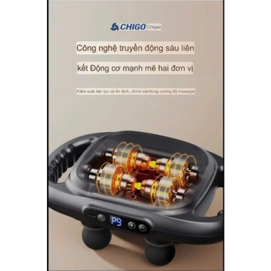 Máy massage 16 đầu cầm tay Mexi Chigo - Toàn thân, giảm nhức mỏi cơ, bảo hành 12 tháng, giá 435.000 VND 7