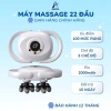 Máy massage ACHITA 22 đầu rung, 3 chế độ, 100 mức, pin 2.000mAh, giá 498.000 VND