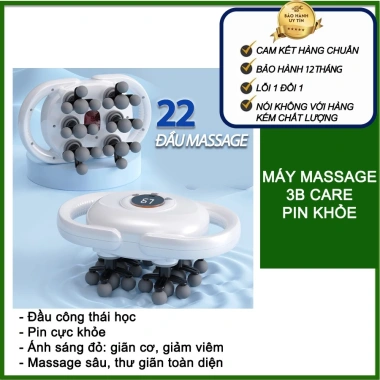 Máy massage ACHITA 22 đầu rung, 3 chế độ, 100 mức, pin 2.000mAh, giá 498.000 VND 9