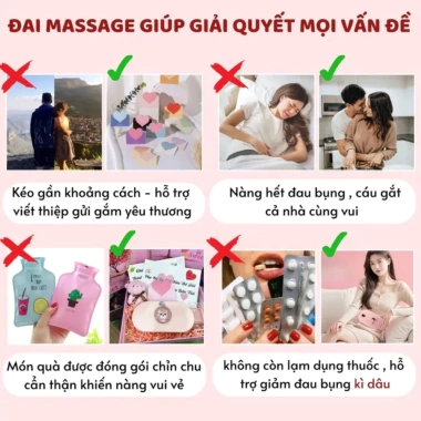 Máy Massage Ấm Bụng BELLY WARMER – Chườm Nóng Giảm Đau Bụng Kinh, Đai Massage Bụng Quà Tặng Bạn Gái 499k 2
