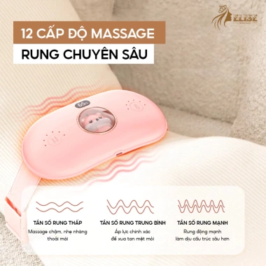Máy Massage Ấm Bụng BELLY WARMER – Chườm Nóng Giảm Đau Bụng Kinh, Đai Massage Bụng Quà Tặng Bạn Gái 499k 4
